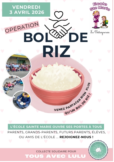 bol de riz pour tous avec LULU